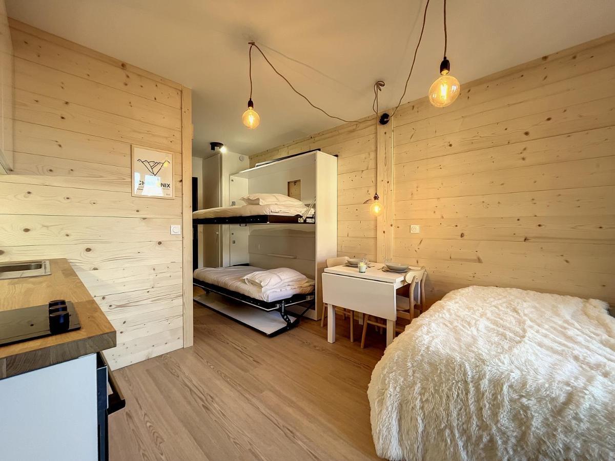Superbe Studio Refait A Neuf Et Tout Equipe Avec Parking Chamonix Buitenkant foto